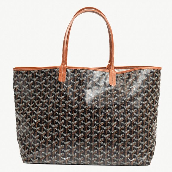 Goyard Saint Louis PM Black Goyardine Canvas Tote - Picture 4 of 11